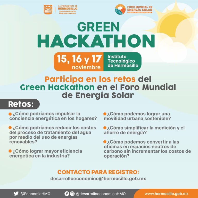 Llevarán el Green Hackathon
