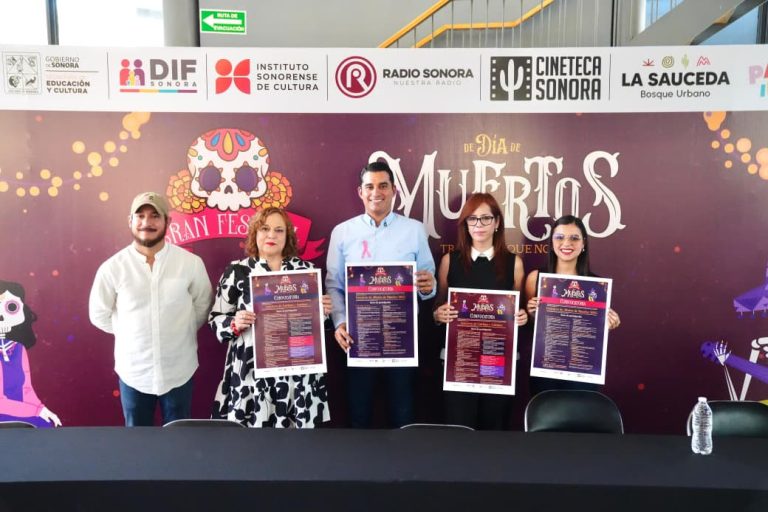 Invita Gobierno de Sonora al Gran Festival de Día de Muertos en Hermosillo: SEC