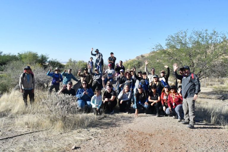 Con actividades en un pulmón de Hermosillo reciben Gobierno Municipal y colectivos ambientalistas a la primavera