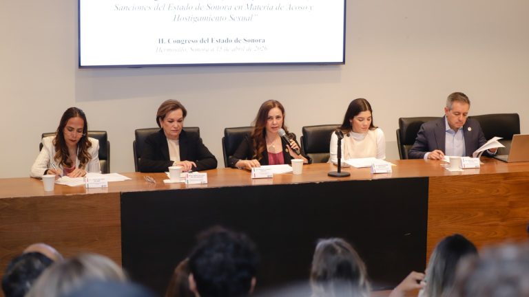 Congreso de Sonora sostiene diálogo sobre reforma en materia de acoso y hostigamiento sexual en el sector público